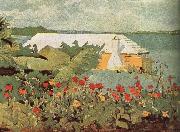 Winslow Homer Gardens and Housing oil on canvas